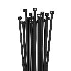 Fascette di cablaggio nere 450 x 7,5 mm in confezione da 100pz product photo