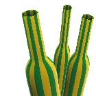 Guaina termorestringente giallo/verde 2:1 in barre 1m a basso spessore per diametro cavo 1,9-2,9mm product photo