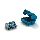 Dispositivo di connessione IPX8 ad isolamento in gel con 1 connettore a leve SBOX a 5 vie product photo