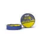 Nastro adesivo isolante in PVC ad uso professionale 19 mm x 25 m x 0,15 mm - Blu product photo