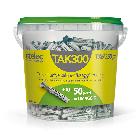 Tassello universale in nylon per fissaggi leggeri 6 x 30 mm 350 PZ + Vite 4,5 x 40 mm incluse product photo