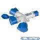 MOLTIPLICATORE 3 USCITE SPINA 380V 16A 3P+N+T IP44 product photo Photo 01 2XS