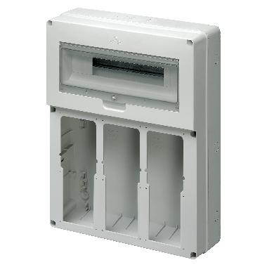 QUADRO 3 PRESE INT.VERTICALI 19 MOD. product photo Photo 01 3XL