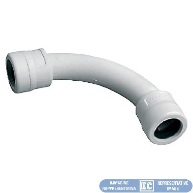 CURVA 90° IP67 Ø50 mm - GRIGIA - EASYSYSTEM product photo Photo 01 3XL