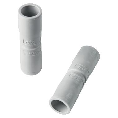 RACCORDO TUBO-TUBO IP67 Ø16 mm - GRIGIO - SECURITY product photo Photo 01 3XL