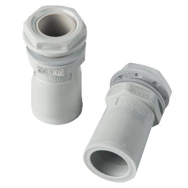 RACCORDO TUBO-SCATOLA IP67 Ø16 mm - GRIGIO - SECURITY product photo Photo 01 3XL