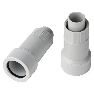 RACCORDO TUBO-GUAINA IP65 Ø20-16 mm - GRIGIO - SPEED SYSTEM product photo Photo 01 3XL