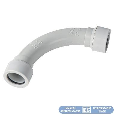 CURVA 90° IP65 Ø16 mm - GRIGIA - SPEED SYSTEM product photo Photo 01 3XL
