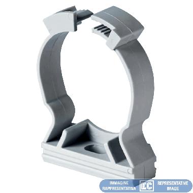 CLIP FISSATUBO A COLLARE &Oslash;25 mm - GRIGIA product photo Photo 01 3XL