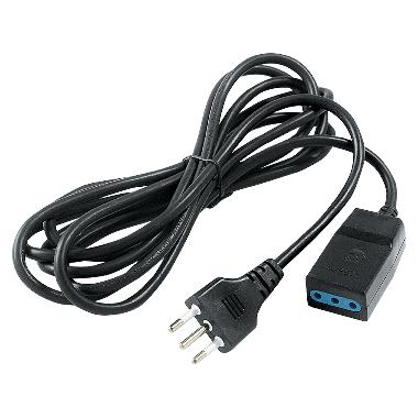 CAVO PROLUNGA NERO 10A - CAVO 3 m product photo Photo 01 3XL