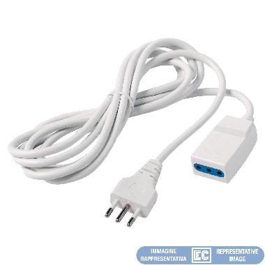 CAVO PROLUNGA NERO 10/16A - CAVO 3 m product photo Photo 01 3XL