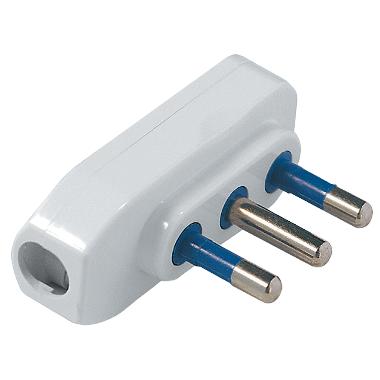 SPINA MOBILE BIANCA 10A 2P+T product photo Photo 01 3XL