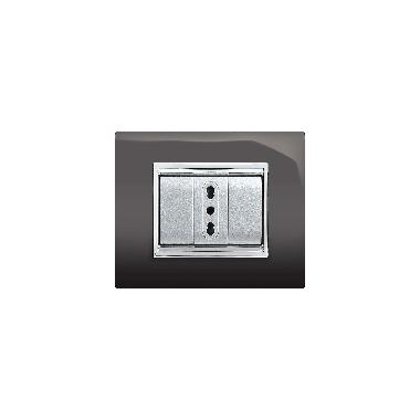 PLACCA NEWPRESTIGE 3MOD GRI SC product photo Photo 01 3XL