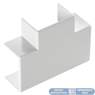GIUNZIONE A T 40X17 BIANCO product photo Photo 01 3XL