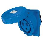 PRESA DA INCASSO INCLINATA 220V 16A 2P+T IP67 product photo