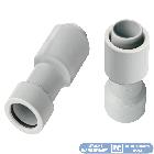 RACCORDO TUBO-GUAINA IP65 Ø32-32 mm - GRIGIO - SPEED SYSTEM product photo