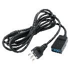 CAVO PROLUNGA NERO 10A - CAVO 3 m product photo