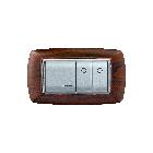 PLACCA 4 MOD MYLIFE LEGNO SCU product photo