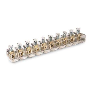 Morsetto a stecca MM 2,5 trasparente (Conf. da 10 Pz.) product photo Photo 01 3XL