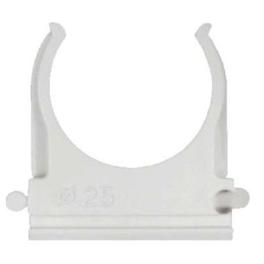 Fissatubo a clip per tubo diametro 32mm (Conf. da 100 Pz.) product photo Photo 01 3XL