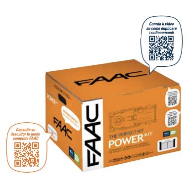 Kit POWER 230V per automazione cancelli a battente anta max 3,5m product photo Photo 02 3XL
