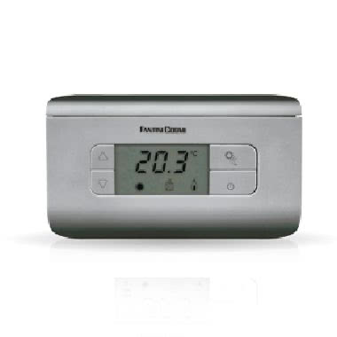 Termostato Ambiente a Batterie, 3 Temperature, Argento product photo Photo 01 3XL