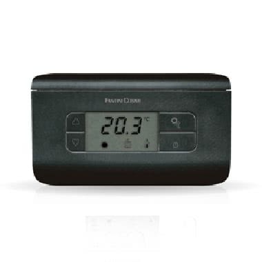 Termostato Ambiente a Batterie, 3 Temperature, Antracite product photo Photo 01 3XL