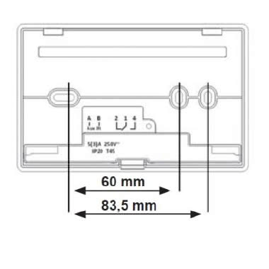 Termostato Ambiente a Batterie con Touchscreen Retroilluminato, Bianco product photo Photo 04 3XL