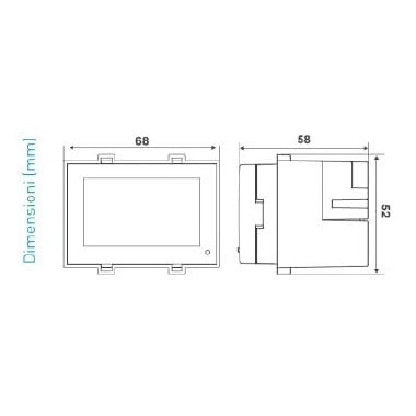 Termostato Da Incasso Touch Retroillumin product photo Photo 05 3XL