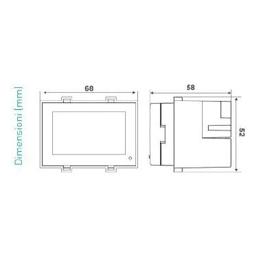 Termostato Da Incasso Touch Retroillumin product photo Photo 03 3XL