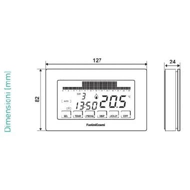 Cronotermostato Touch-Screen A Batterie product photo Photo 04 3XL