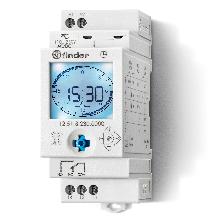 Interruttore orario, Analogico/digitale, programmazione giornaliera/settimanale con NFC, larghezza 35 mm 1CO 30min product photo