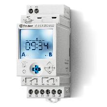 Interruttore orario digitale, Settimanale, programmazione con NFC, larghezza 35 mm 2CO product photo