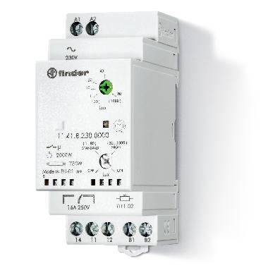 Relè crepuscolare, Montaggio su barra DIN 35 mm, larghezza 35 mm 1CO 16A 1000LUX product photo Photo 01 3XL