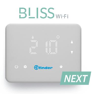 Cronotermostato connesso comandabile da app BLISS Wi-Fi product photo Photo 01 3XL