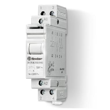 Relè ad impulsi modulare 2 NO 16 A product photo Photo 01 3XL