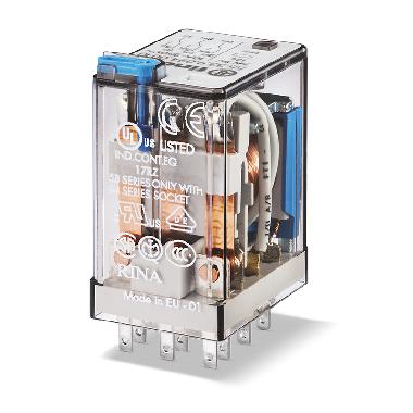 Rel&egrave; industriale per zoccolo Serie 94 10 A product photo Photo 01 3XL