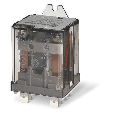 Relè di potenza connessione Faston 250 2 contatti 16 A product photo Photo 01 3XL