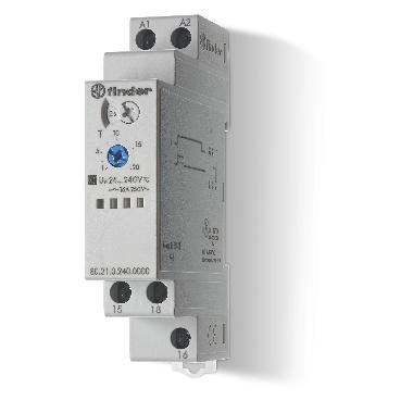 Temporizzatore modulare per intervallo multitensione 16 A product photo Photo 01 3XL
