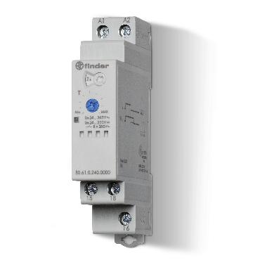 Temporizzatore modulare per ritardo disinserzione multitensione 8 A product photo Photo 01 3XL