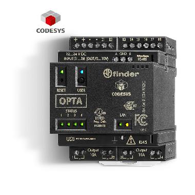 Programmable Logic Relay PLR OPTA Codesys product photo Photo 01 3XL