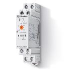 Relè elettronico, Multifunzione, fissaggio su barra 35 mm (EN 60715), larghezza 17.5 mm, 1CO product photo