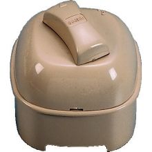 Commutatore manuale telefonico 2 linee - omologato, colore avorio product photo