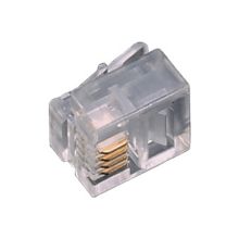 Connettore plug con contatti dorati RJ10 product photo