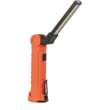 Lampada portatile pieghevole 170/30lm, colore nero/arancione product photo