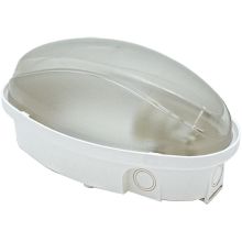Plafoniera Midi ovale, IP65-12W-LED 4000K, colore bianco product photo
