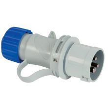 Spina mobile 2P+T 16A 230V 6h, IP44 cablaggio rapido product photo