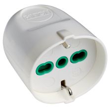Presa P40 2P+T 16A smontabile, colore bianco product photo