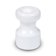 Isolatore in ceramica Ø16mm, colore bianco product photo