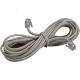 Prolunga lineare 3m telefonico 4 conduttori con plug RJ11, colore avorio product photo Photo 01 2XS